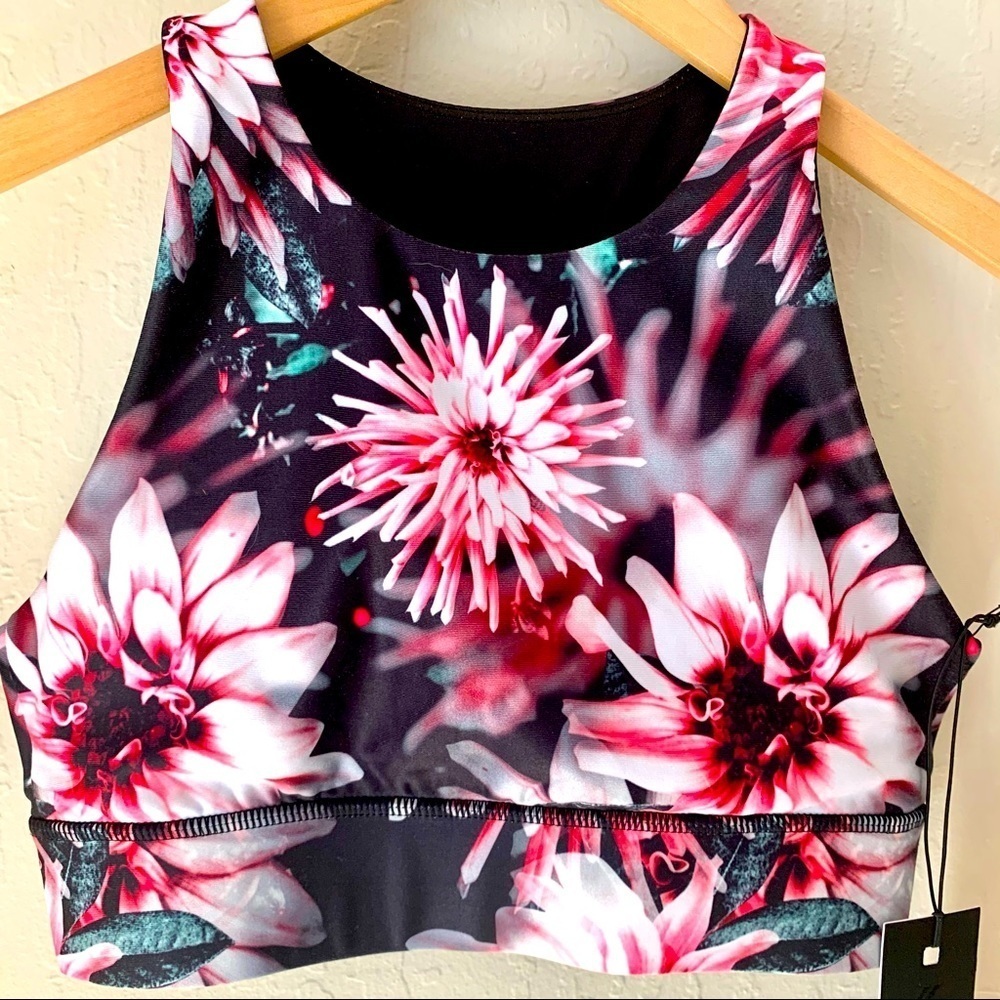 NWT Kyodan Floral Sports Bra Size XS - Picture 13 of 14